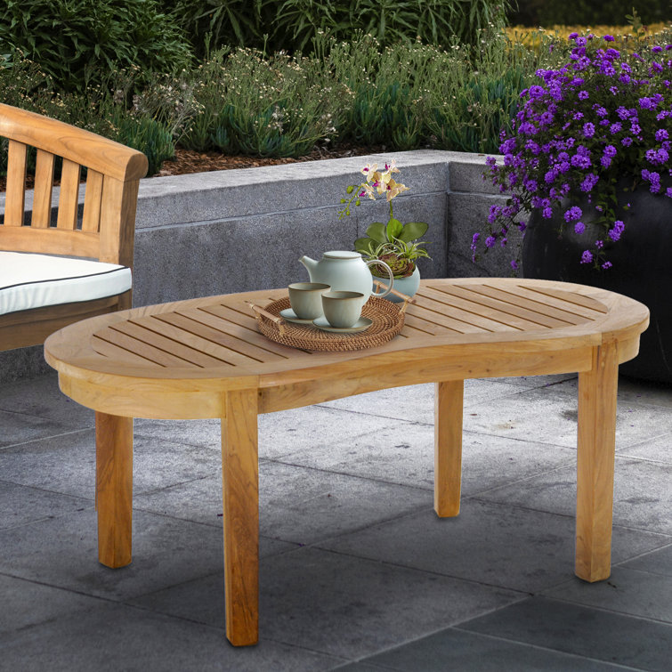 Alleyne Teak Outdoor Coffee Table
